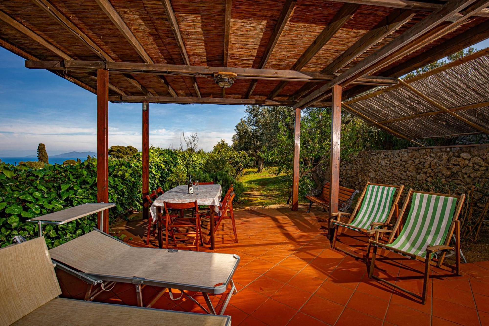Il Cottage Di Villa Sveva, Splendida Vista Mare Porto Santo Stefano  Kültér fotó