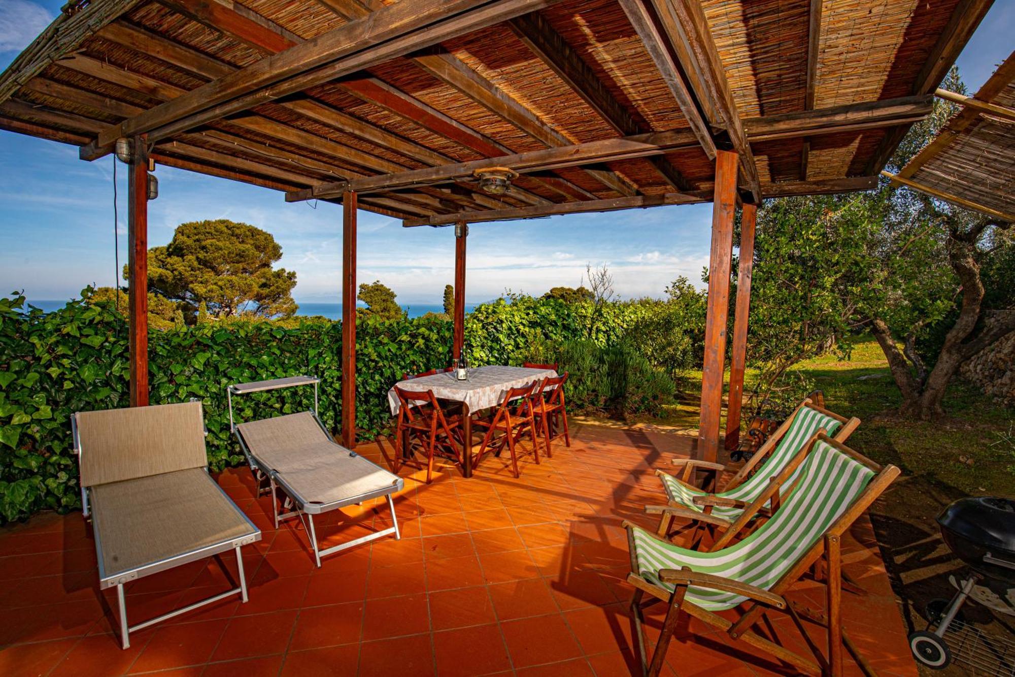 Il Cottage Di Villa Sveva, Splendida Vista Mare Porto Santo Stefano  Kültér fotó